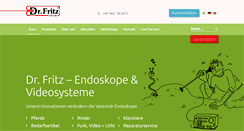 Desktop Screenshot of dr-fritz.com